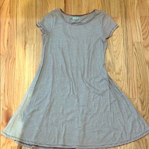 Ladies short sleeve T-shirt dress